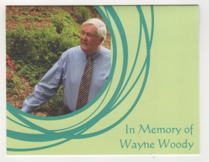 In Memory of Wayne Woody